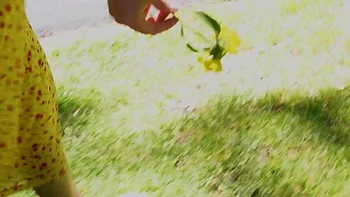 Hairy busty hottie with pierced nipples masturbates