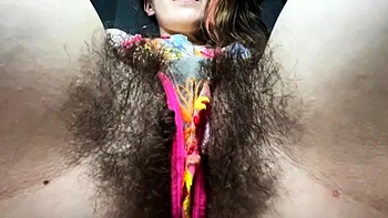 Simone Soros - Finger fuck Simone Soros perfect hairy pussy