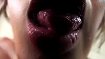 Asian japanese amateur has deep throat