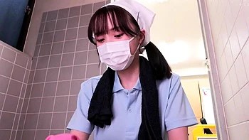 Nasty asian olesya blowjob and hot fucking