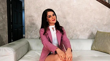 Cute teen brunette doing blowjob and getting pussy licked