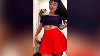 Japanese teen ass finger