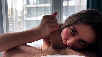 Cum inside tight vulva of lovely neighbor - scorching