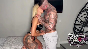 Kyllian Cria, Loira Safada And Estefani Feiticeira - Arrombando O Cuzinho Da