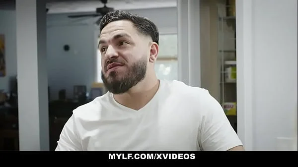 Gorgeous Blonde MILF (Casca Akashova) Fucks Cute Stud XMas - MYLF