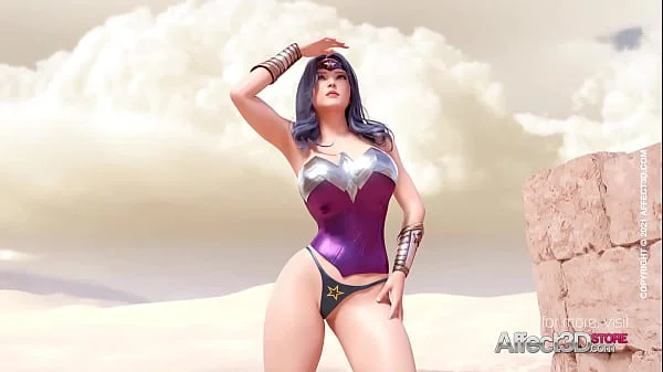 Girls vs Goddess - 3D Futanari Animation