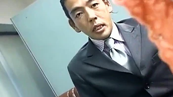 Skinny Asian Gets Cum That Runs Down The Face