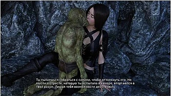 Goblin Seduces Cute Girl In His Cave Not Letting Her Out Until He Cums Inside Her. Female Voice