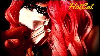 Halloween Fetish Dildo Vulgar Blowjob