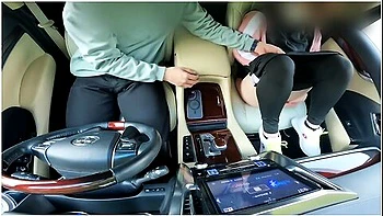 Married Woman Comes To Training With Husband, Plays With Remote Toys, And Has Nakadashi Car Sex