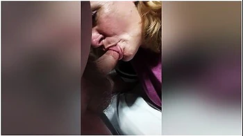 This Amateur Granny Knows How To Give Good Blowjobs