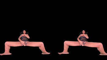 Renee Renee - Huge Black Nipples and Booty Shaking [RE-MASTERED