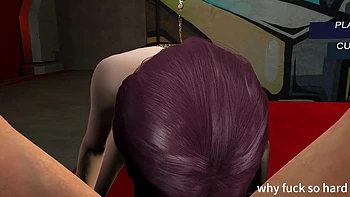 3D Cute Asian MILF Feel so Horny Cheating with Big Dick