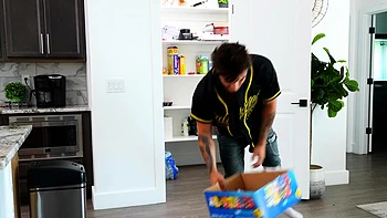 Tiny bratty stepsis dares her stepbro