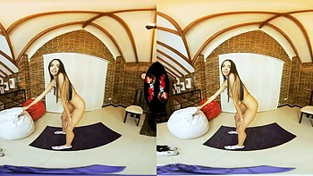 The amazing goddess of Latinas, Valeria Rey: Blowjob, Cowgirl  Pov VR Porn