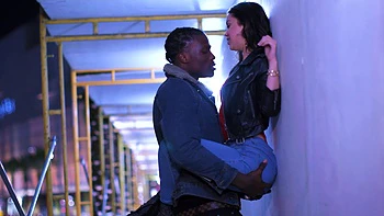 Brunette latina Alina Lopez takes two huge cocks in her wet pussy