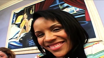 Busty Latina's facial fantasy come to life with gloppy jism