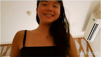Cute Asian Teen With Small Tits Loves To Have Her Nipples Sucked