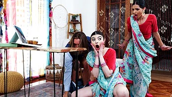 Aesthetic doggy style fuck with sweethearts Julia Jame and Laynee James