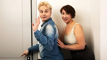 Shameless mature babe Monika Desire likes jumping on a hard dick