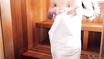 Good doggy style fuck with a big-boobed girlfriend Steamy Sex