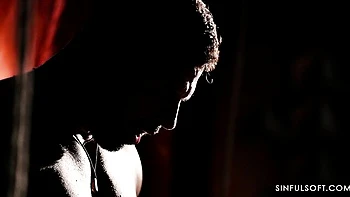 Astonishing hottie Eveline Dellai rammed in the missionary pose