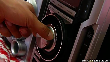 Good sideways pose fuck with a silicone tits blonde Mariah Madysinn