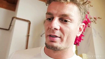 Silicone-boobed babe Matthew Meier is enjoying hardcore anal