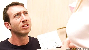 Awesome doggy style fuck with a busty blonde Jessica Moore