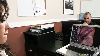 Busty mademoiselle Capri Cavanni screwed in the doggy style