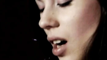 Hard fuck in the doggy style with a long-legged brunette Vanessa May