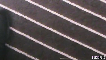 Seth Gamble fucked a smiling long-legged brunette Megan Mistakes