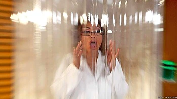 Indian fuck doll with silicone tits Priya Rai rammed in the classroom