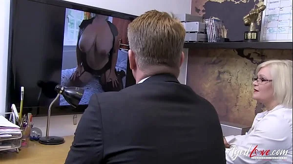 AGEDLOVE Mature Bianca Fitcougar Got Peter Pounder Fresh Dick In Mouth and Pussy