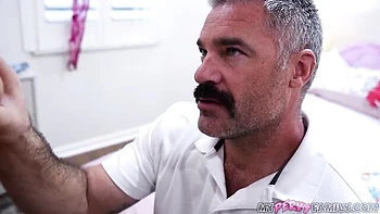 Awesome dick-riding session with a busty brunette Cassie Lenoir