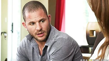 Busty mademoiselle Monique Fuentes nicely jumping on a big cock