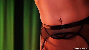 Big-boobed goddess Scarlet Chase rammed in the doggy style