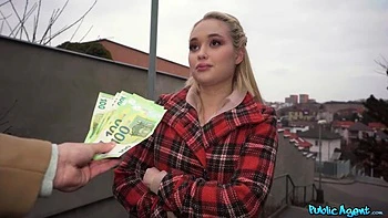 Nighttime fuck in the cowgirl pose with a hot busty blonde Jesse Ames