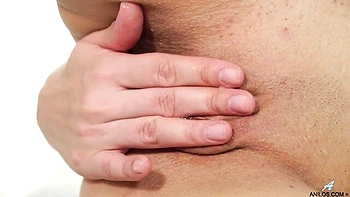 Big-boobed brunette Delly definitely likes having fun in solo style