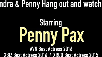 Attractive Penny Pax and Kendra Cole - glasses sex - Penny Pax Live
