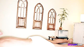 Aristocratic Samantha and Shady's licking dick scene