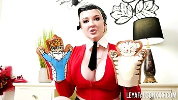 Fingering movie with dirty Leya Falcon and Ebony Mystique from Pornstar Platinum