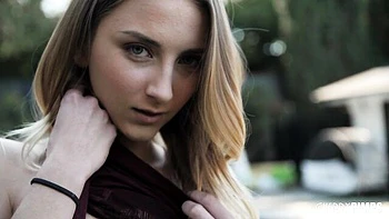 All natural sex with enticing Dan Ferrari and Macy Meadows from Cherry Pimps