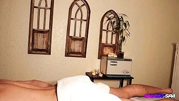 Pretty Izi Blu Sky and Izi Blu's edging blowjob movie