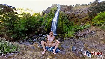 Adroit chippie's outdoor scene