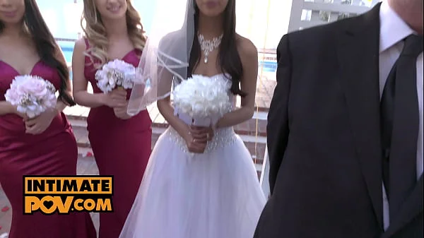 itsPOV - Wedding night fuck foursome with Gianna Dior, Kristen Scott and Jade Kush