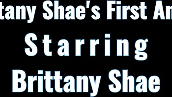 Brittany's first time anal video