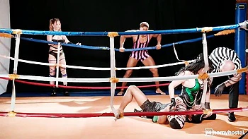 Watch aphrodisiac Jolee Love and Amalia Davis's action