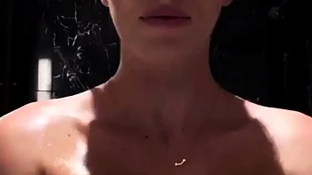 Chubby Brunette Big Boobs Dildo Masturbation