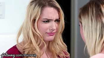 Girlsway Stealing Teen Step-Sister Pays Back with Pussy Licks